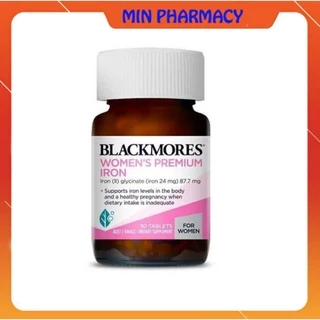 Blackmores Pregnancy Iron Viên Uống Sắt Cho Bà Bầu 30 viên của Úc