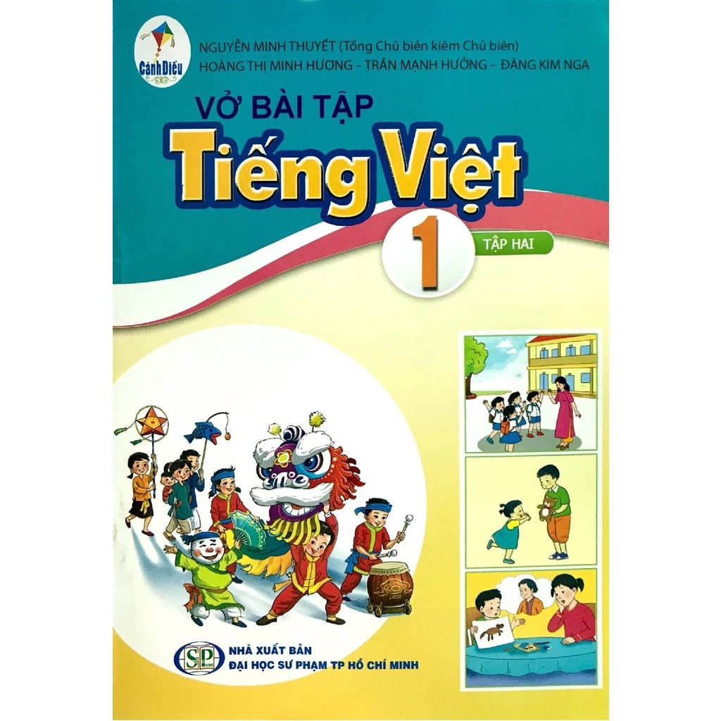 Sách - Vở bài tập Tiếng Việt Lớp 1 Tập 2 - Cánh diều