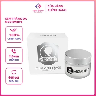 Kem Trắng Da Medi White Chính Hãng - Medi White Face - Kem Dưỡng Trắng Da Chống Lão Hóa Mờ Thâm Medi White