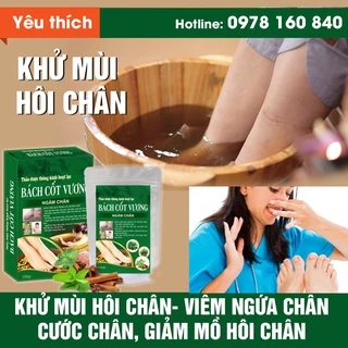 Thảo dược ngâm chân giảm mùi hôi chân, khử mùi hôi chân, viêm ngứa chân, cước chân, giảm mồ hôi chân