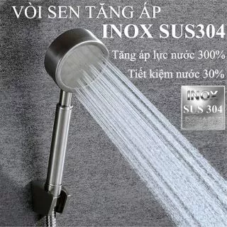Sen tắm tăng áp inox SUS 304