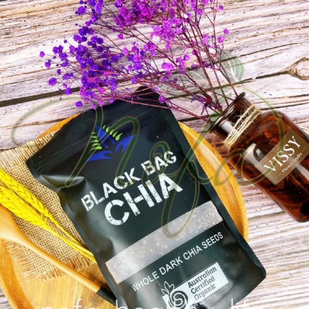 Hạt chia Trần Anh Food - Hạt chia Úc, hạt chia giảm cân hàng nhập khẩu chính hãng bao check mã túi 500g hỗ trợ giảm cân