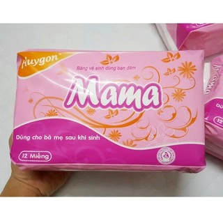 Băng vệ sinh Mama cho mẹ sau sinh - gói 12 miếng