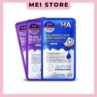 Mặt Nạ TÍM M'aycreate HA Mask (Miếng) Hyaluronic Acid