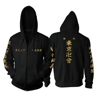 [BST] ÁO KHOÁC ÁO HOODIE TOKYO REVENGERS MIKEY, MANJIRO , SANO DRAKEN  ANIME NAM NỮ ĐỦ SIZE CỰC HOT