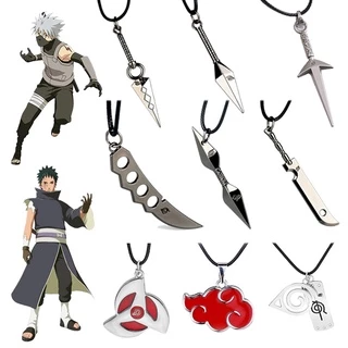 Vòng cổ Kim Loại Mặt Hình Naruto Akatsuki Itachi Kakashi 14 Phong Cách