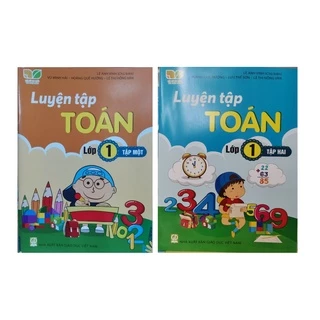 Sách - Combo Luyện Tập Toán Lớp 1 (Tập 1+Tập 2) - Kết Nối Tri Thức Và Cuộc Sống