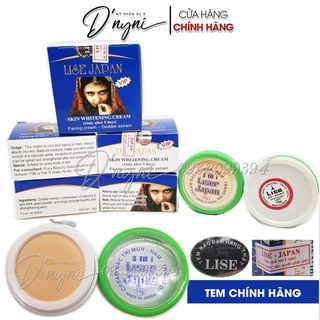 Kem LISE JAPAN Skin Whitening Cream 18g Mụn Nám Trắng Da - Kem LISE Cô Gái Ấn Độ 3 in 1