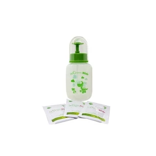 Bình rửa mũi Dr.Green Kids ( Combo khuyến mãi 1 bình + 60 gói muối cho bé)