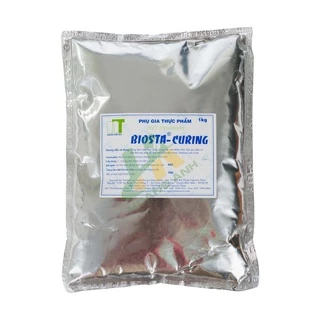 Muối đỏ Curing Nguyên Thảo BIOSTA - Tạo màu đỏ hồng cho xúc xích, lạp xưởng, thịt hun khói, jambon, pate, Doner Kebab