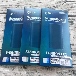 Bộ 3 miếng dán dẻo Gor Samsung S23 Ultra, S22 Ultra, Note 8/ Note 9/ Note 10+/ S10+/ S20+/ S20 Ultra/ Note 20 Ultra