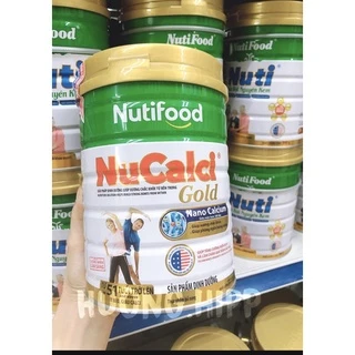 (DATE 2026) Sữa NuCalci Gold 800g dành cho nguời từ 51 tuổi trở lên, ít béo giàu calci giúp cương chắc khoẻ.