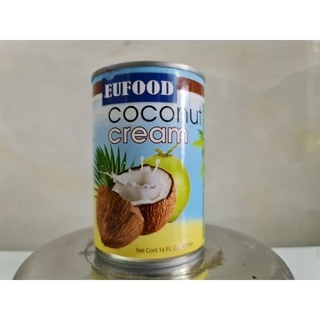 [400ml] NƯỚC CỐT DỪA ĐẬM ĐẶC [Thailand] EUFOOD Coconut Cream (euf-hk)
