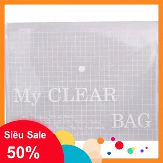 [Bán Sỉ]-Bìa Nút A4/F4 My Clear[Giá Tốt Nhất]