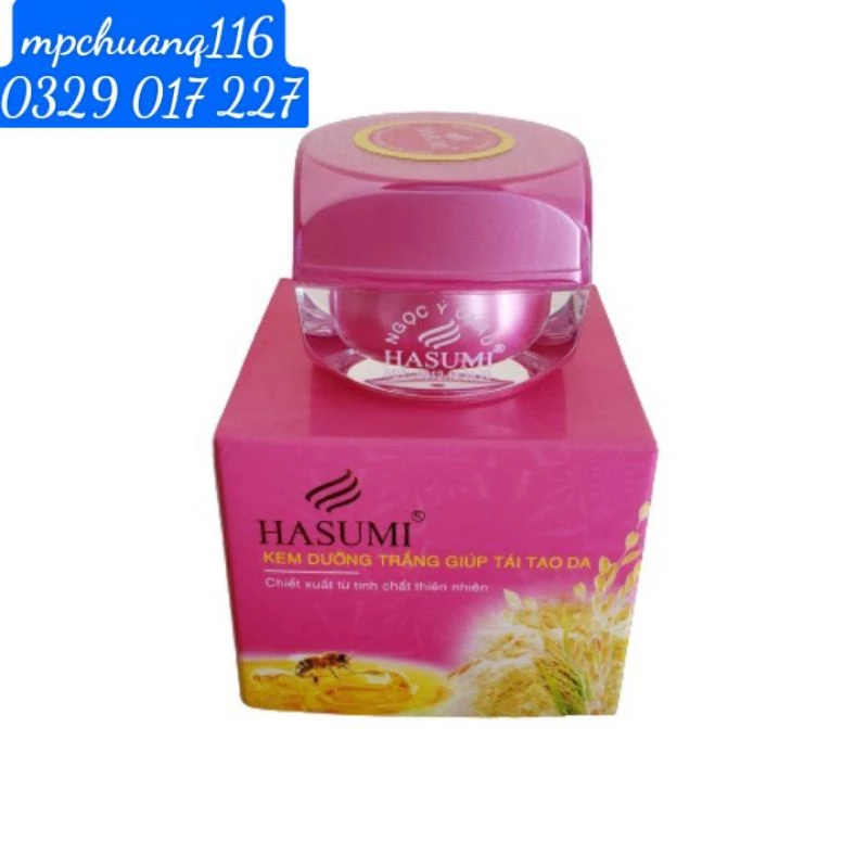 Kem  Hasumi 15g 119K dưỡng trắng giúp tái tạo da