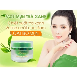 Kem Face Trà Xanh Ncollagen, giảm mụn mờ thâm nám