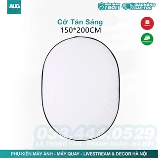 Tấm tản sáng di động 150x200 - 90x120 cm, Hỗ trợ đánh đèn, quay chụp sản phẩm, Vải Tản Sáng Elip - AUG Camera Hà Nội