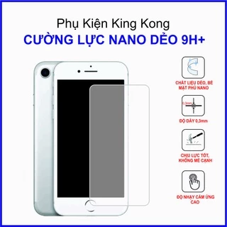 Cường lực mặt trước và sau cho iPhone 7 Plus, 8 Plus Cường lực Nano Dẻo 9H+