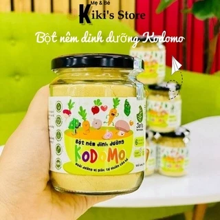 Bột nêm dinh dưỡng, Bột nêm rau củ Kodomo Jan's gia vị ăn dặm cho bé kích thích ngon miệng 90g