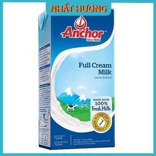 Sữa Tươi Nguyên Chất Không Đường Anchor 1Lít