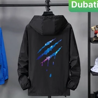 ÁO KHOÁC DÙ NHẸ BOMBER NAM NỮ ĐEN BÓNG CHÀY ĐA NĂNG 2 LỚP CHỐNG NẮNG 2 TÚI CÓ DÂY KÉO CAO CẤP - DUBATI FASHION