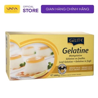 Lá gelatine 1kg (gelatin)