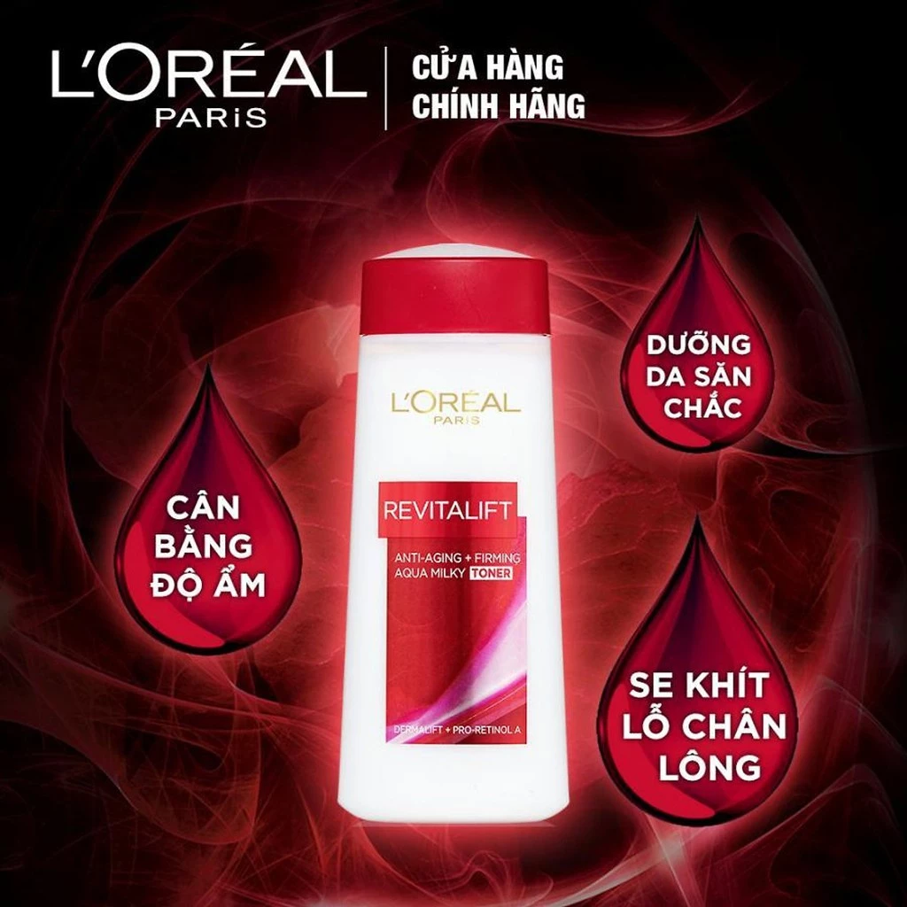 Nước Hoa Hồng Se Khít Lỗ Chân Lông Và Săn Chắc Da L'oreal Paris Revitalift 200ml