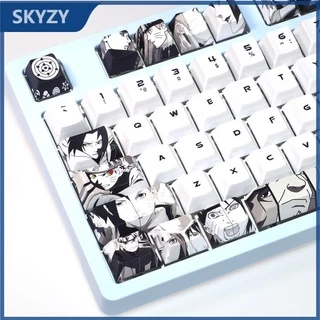 【COD】Naruto keycap Cherry Profile Anime Keycap PBT bàn phím cơ thăng hoa keycap 108 phím