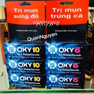 Kem ngừa mụn bọc và mụn sưng đỏ Oxy 10 (10g)