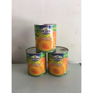 Đào Ngâm Đào Lon Giòn Ngọt Hosen - 825g