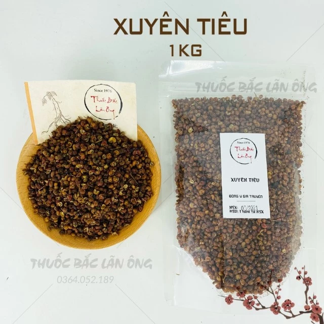 Xuyên Tiêu Đỏ 1kg (Cay,Thơm)