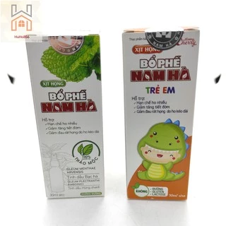 Xịt Họng Bổ Phế Nam Hà Người Lớn & Trẻ em - 30ml