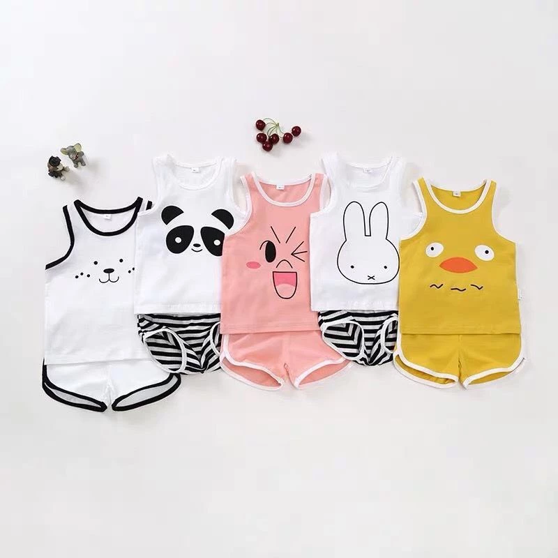 combo 5 bộ cộc tay bé trai, bé gái size 3-14kg...