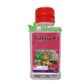 Phân bón lá Trafos K 100ml Cứu tinh cây trồng và tạo mầm