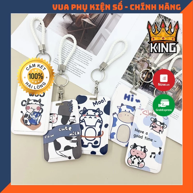 Ví đeo thẻ hình bò sữa 🐄🐄