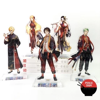 Mô hình ONE PIECE ver TRUNG HOA standee ĐẢO HẢI TẶC tượng acrylic anime chibi trang trí trưng bày