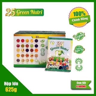 Sữa hạt ngũ cốc 25 Green Nutri hộp giấy 625gr