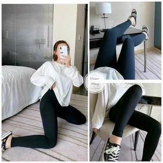 Quần legging Nữ dáng Dài Co giãn Cạp Chun Ôm body