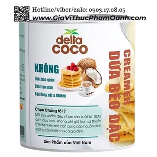 [chay/mặn]Creamer dừa béo đặc (vị béo sữa dừa)-lon300gr(thùng liên hệ)