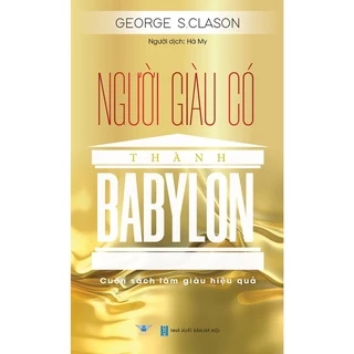 Sách - Người giàu có thành Babylon - MQ-56k-9786045577509