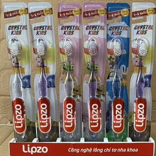 Bàn chải đánh răng cho bé Lipzo Kids 2-5 tuổi