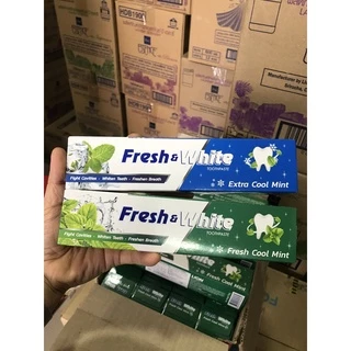 Kem đánh răng Fresh&White 160g Hương bạc hà mẫu mới Thailand