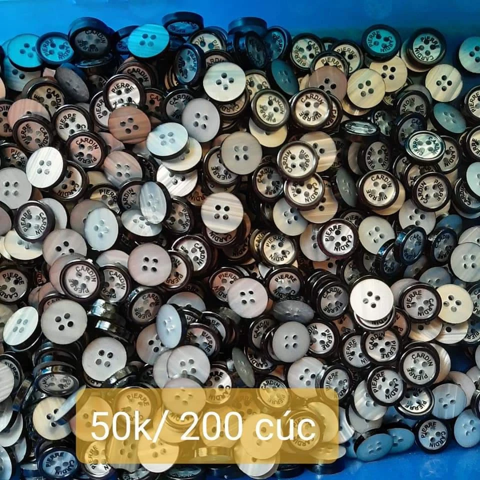 cúc áo sơ mi kích thước 1,2cm