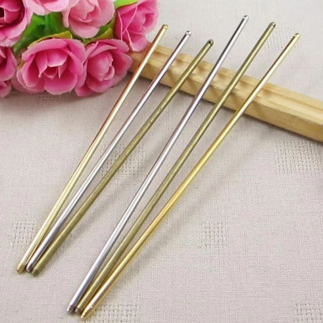 Cán trâm thẳng 125mm và 150mm nguyên liệu làm trâm làm trang sức cổ trang cosplay cổ phục NL0002