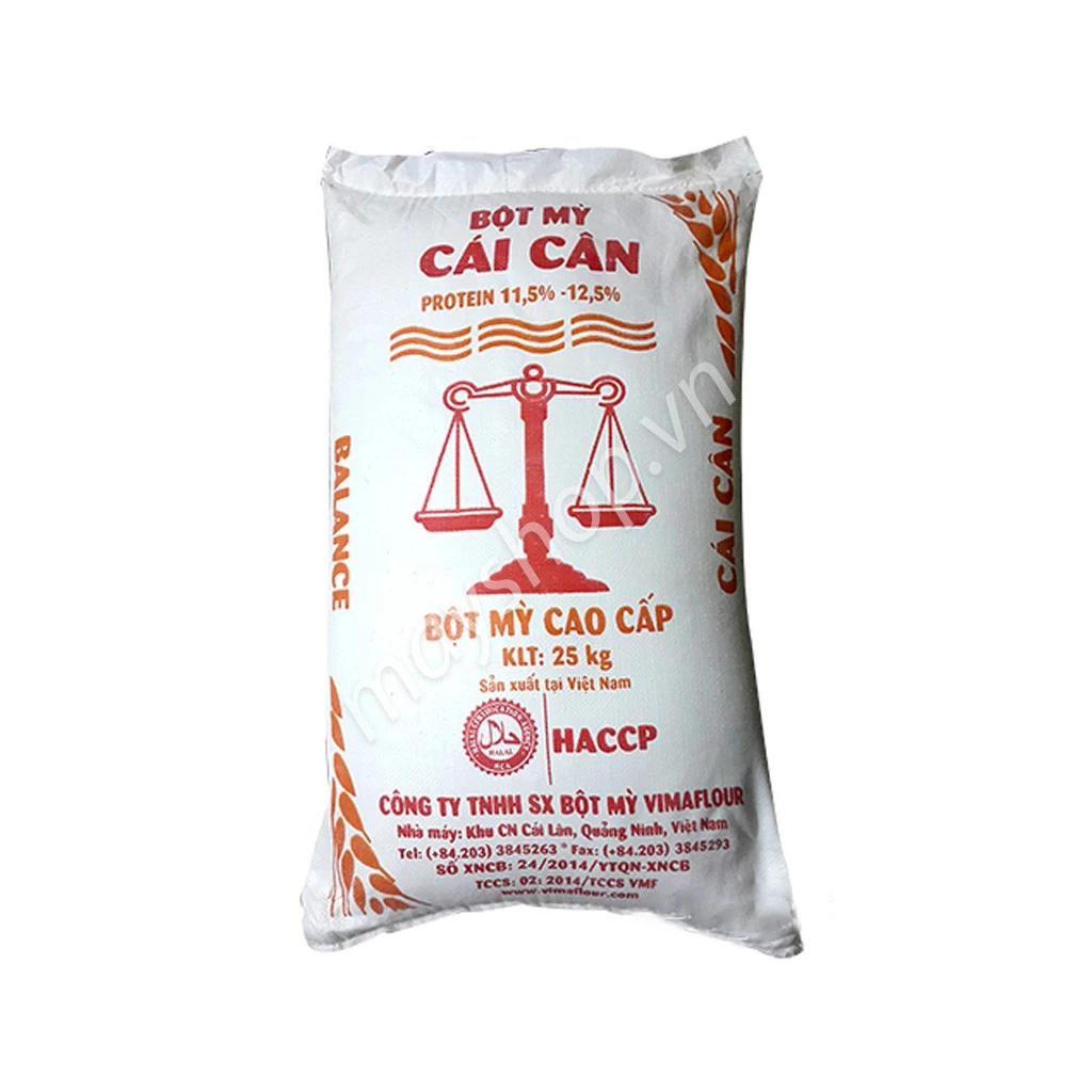 Bột mì CÁI CÂN, Bột mì số 13 làm Bánh mì (1kg)