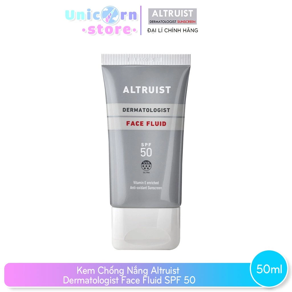 Kem Chống Nắng Altruist Dermatologist Face Fluid SPF 50 50ml