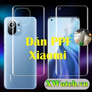 Miếng dán PPF Xiaomi Mi 11 Mi11 Chống Trầy Xước Bảo Vệ Màn Hình