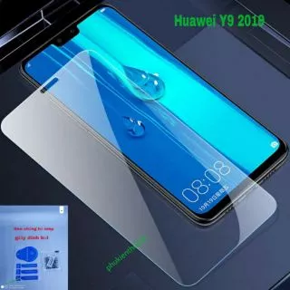 Cường lực trong suốt loại tốt Huawei Y9 2019 ( tặng keo mép )