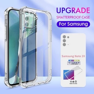 [Loại dày] Ốp silicon dẻo chống sốc cho Samsung Galaxy S8 S9 S10 S20 S21 S22 S23 S24 Plus Note 8 9 10 20 Ultra