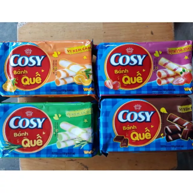 Bánh quế Cosy Kinh Đô 4 vị